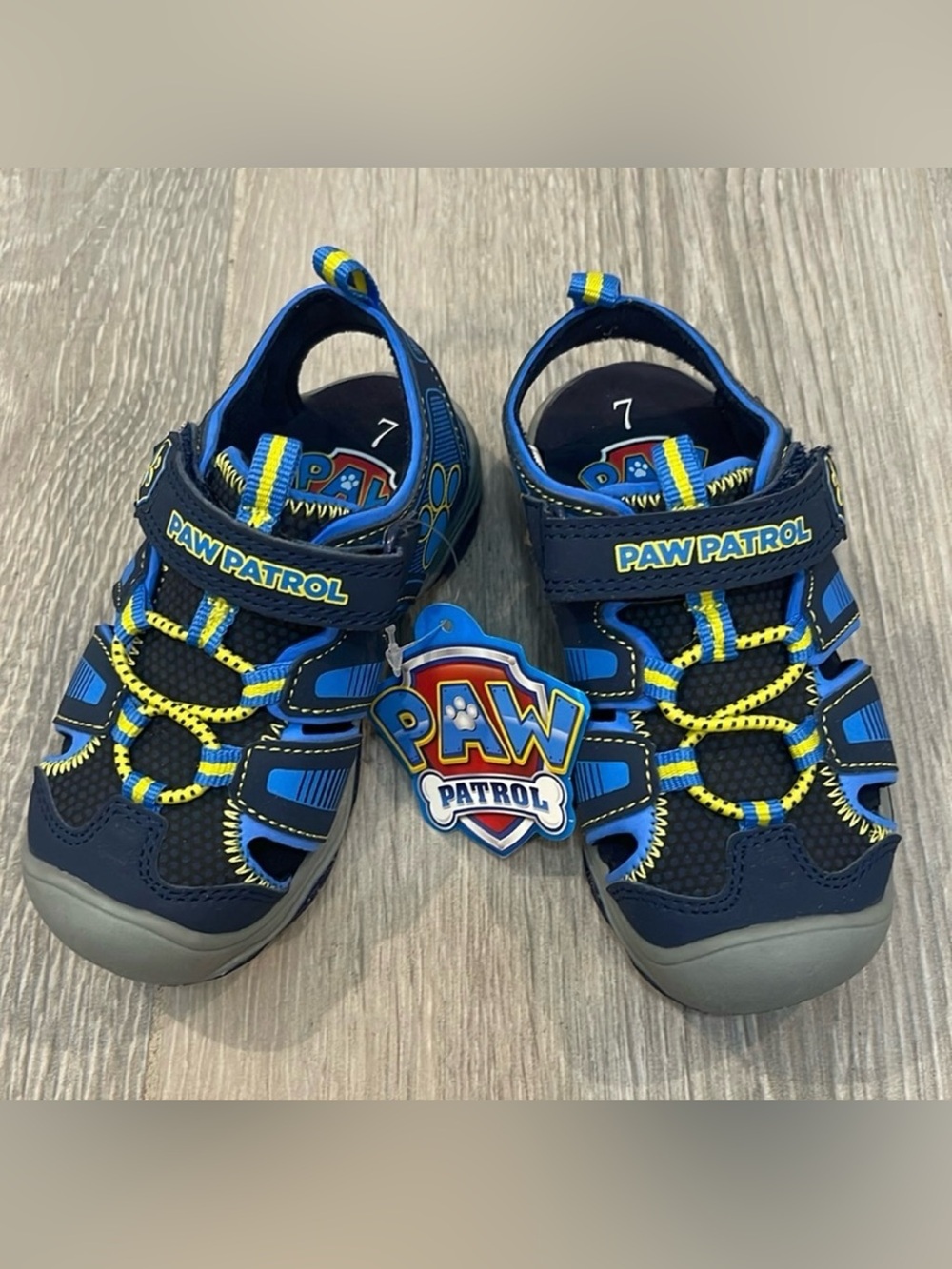NWT Nickelodeon Paw Patrol Toddler Sandals Size